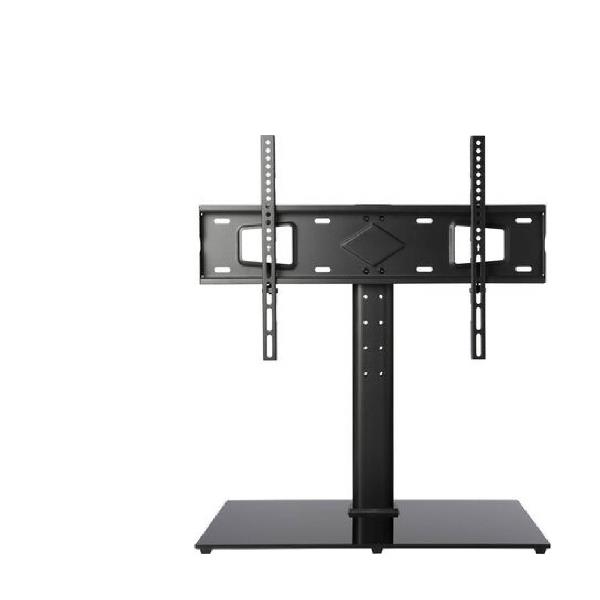 Image of UNIVERSAL STEEL/GLASS TV TABLE STAND NO SWIVEL FUNCTION. MOUNTED ON THE VESA INTERFACE OF TV. MAXIMUM SUPPORTED VESA 600X400 074