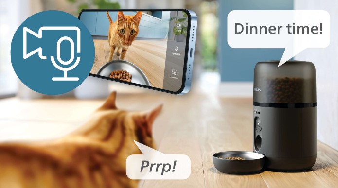 Image of Philips 5000 series Distributore di cibo smart con telecamera Pet Series PAW5320/02 074