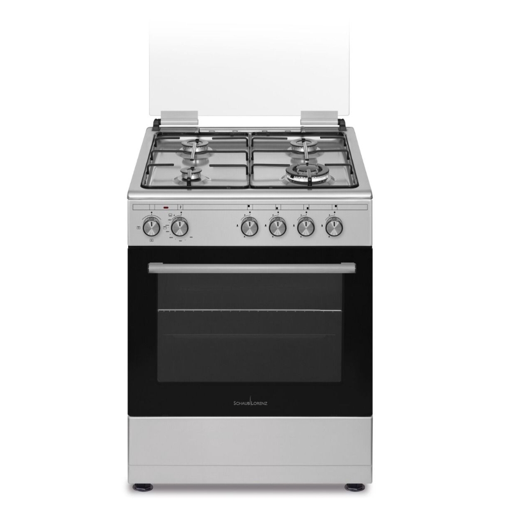 Image of Schaub Lorenz SS461GEX Cucina a Gas 60x60 Cm Forno a Gas Classe A Inox 074