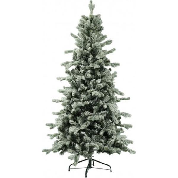 Image of Gloria Albero di Natale Innevato Slim Addobbare 210 cm 1167 Rami Pvc/Pe FAUNO-07 074