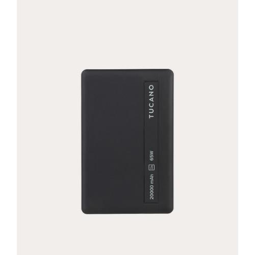 Image of POWER BANK TUCANO PER NOTEBOOK 20000MAH 65W, NERO, 3 porte di uscita, DISPLAY LED - MA-PBLA2065-BK 074