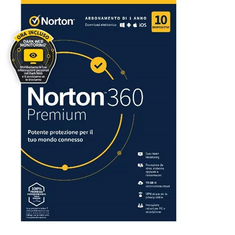 Image of INT.SEC.10DEV 1Y 75GB 360 PREMIUM NORTON 12MO GENERIC RSP MM GUM 074