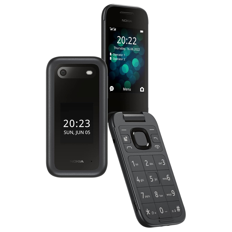 Image of NOKIA 2660 FLIP (BLACK) - MOBILE PHONE - DUAL SIM 074