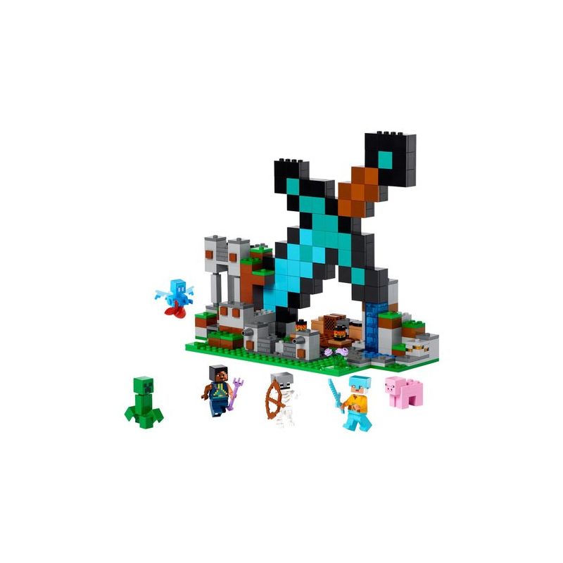 LEGO MINECRAFT L'AVAMPOSTO DELLA SPADA 21244