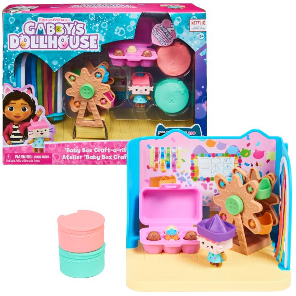 Gabby's Dollhouse confezione con 7 personaggi