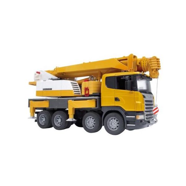 Mezzo cantiere Bruder 3570 SCANIA Camion scania con gru