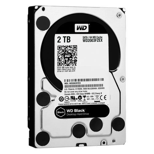 Image of HD WD SATA3 2TB 3.5 BLACK 7200 RPM 64mb cache - WD2003FZEX 074