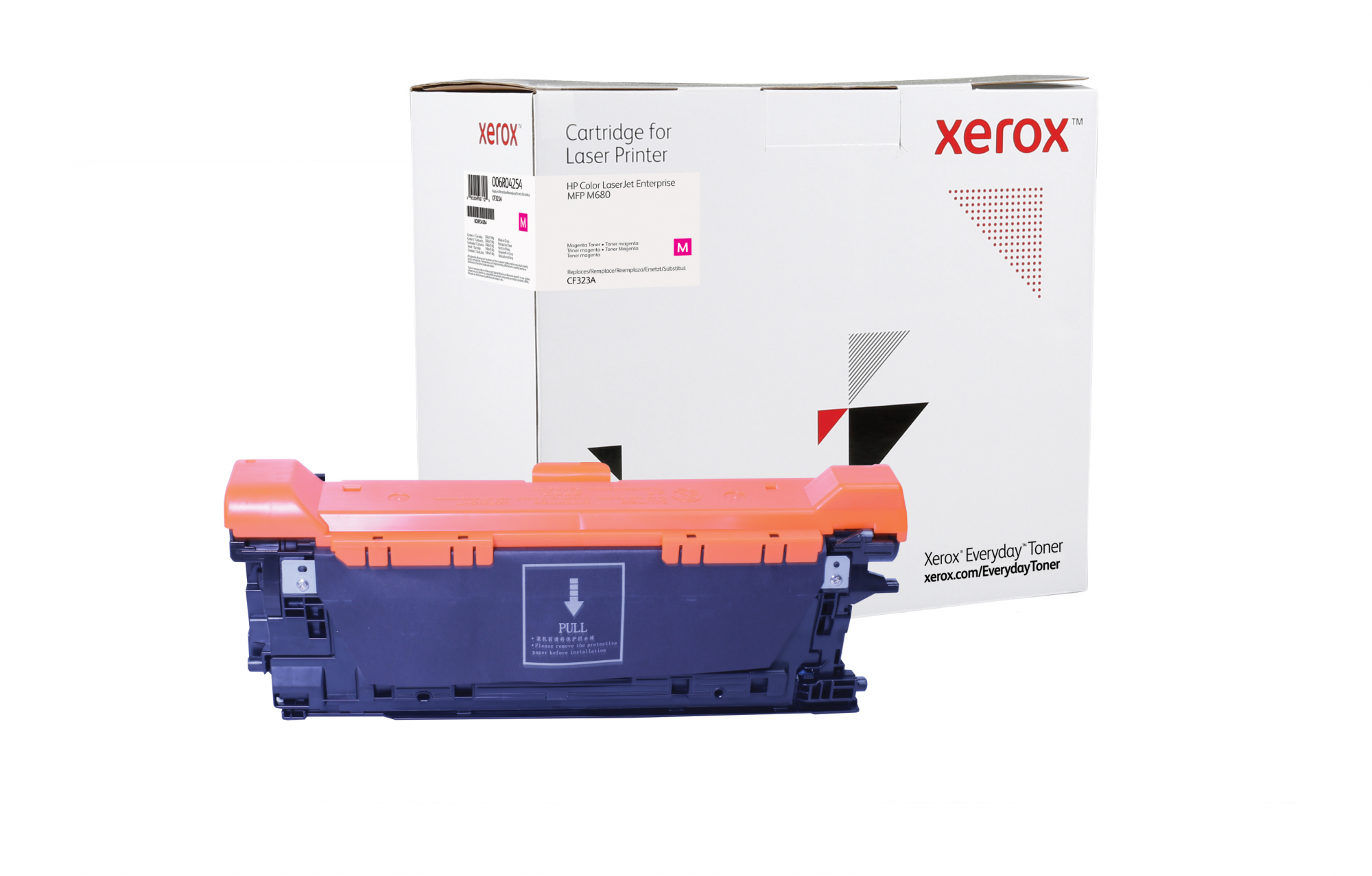 Image of Everyday Toner rigenerato ™ di Xerox Magenta compatibile con HP 653A (CF323A), Capacità standard 074