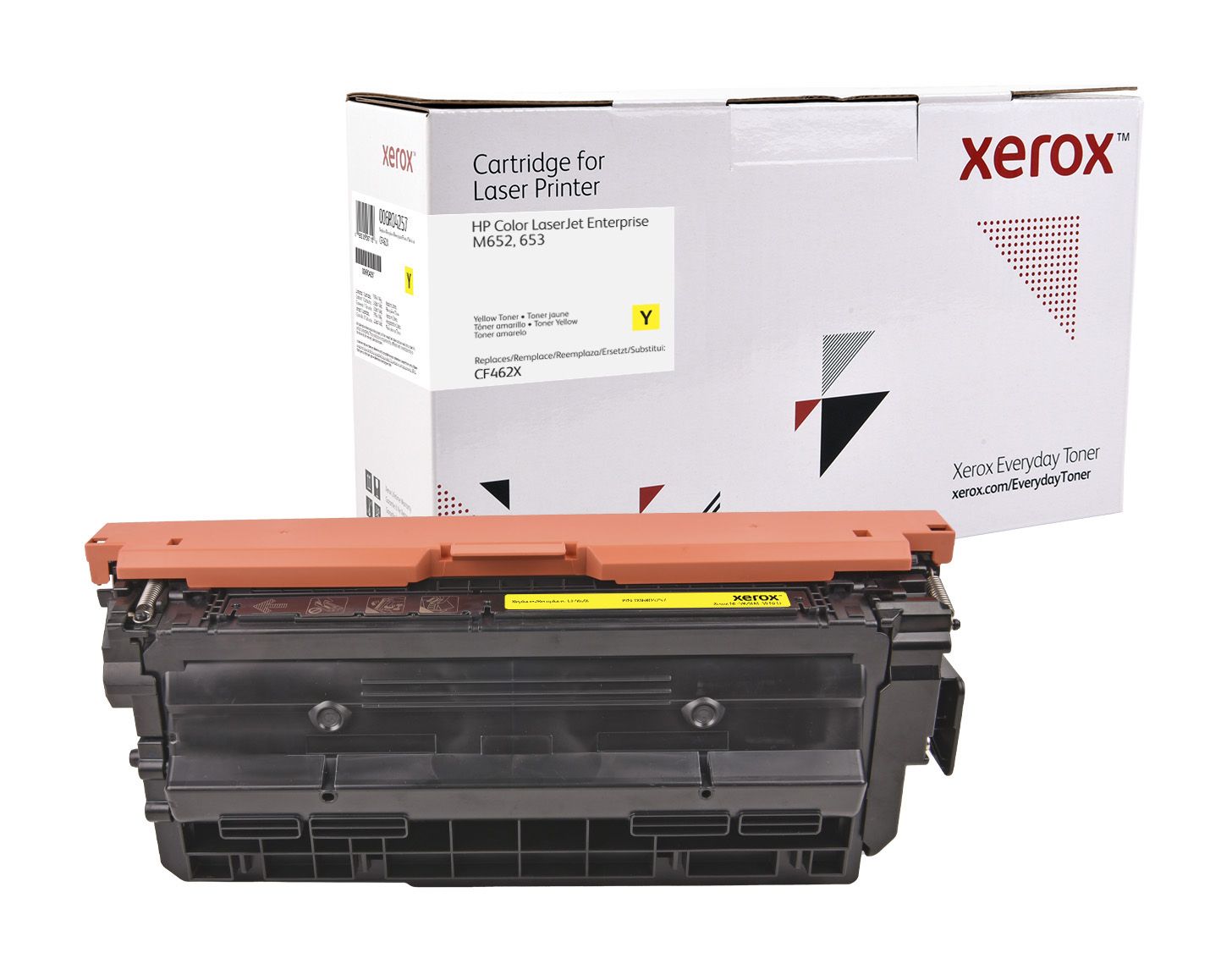 Image of Everyday Toner rigenerato ™ di Xerox Giallo compatibile con HP 656X (CF462X), High capacity 074