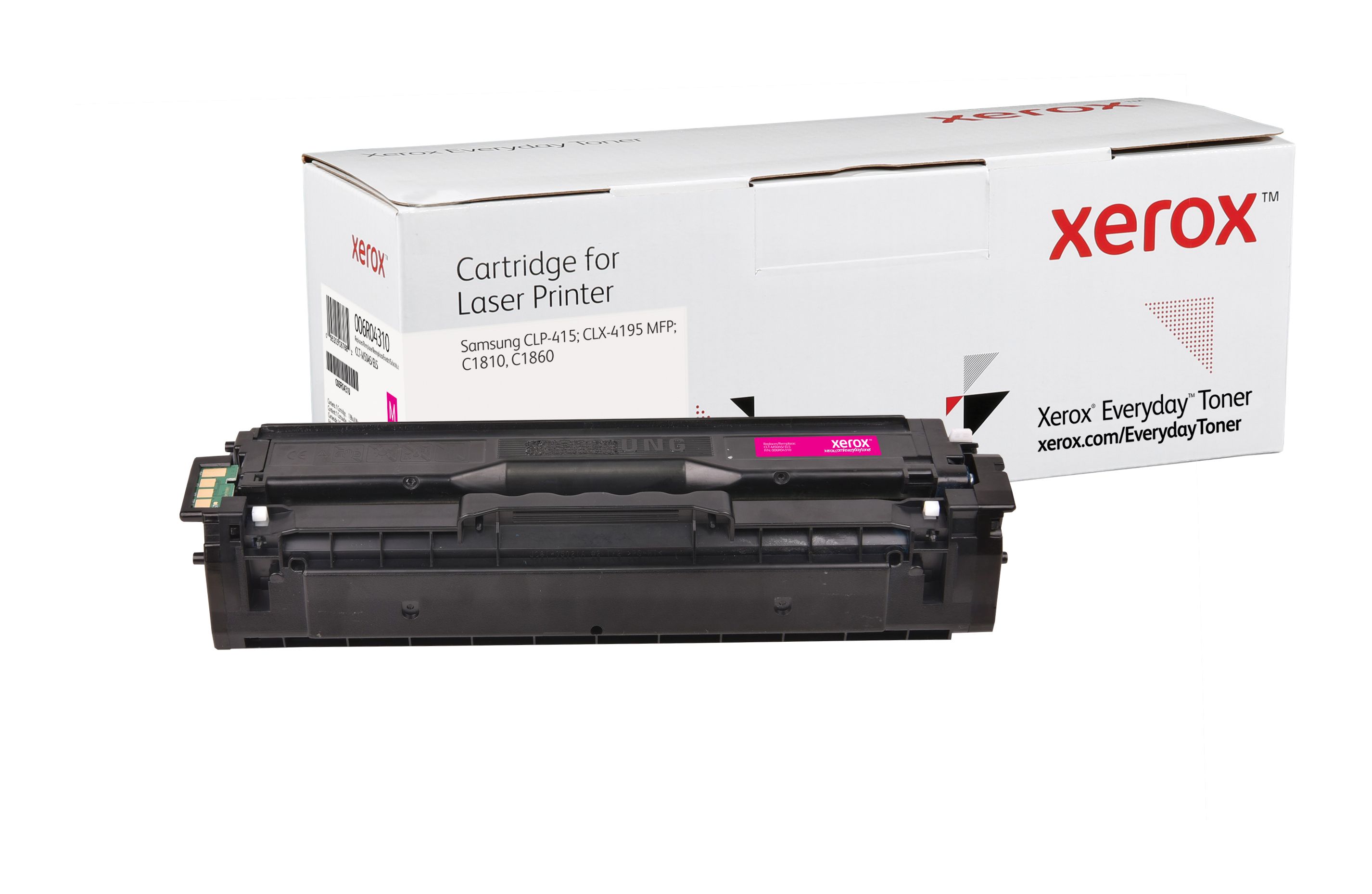 Image of Everyday Toner rigenerato ™ di Xerox Magenta compatibile con Samsung CLT-M504S, Capacità standard 074