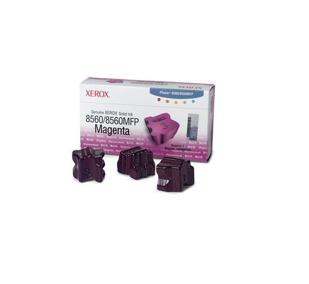 Image of 108R00724 - COLORSTIX PHASER 8560 MAGENTA (3M) COLORSTIX MAGENTA PER PHASER 8560 / 8560 MFP (3 COLORSTIX) CAPACITA 3.400 PAGINE - 108R00724 074