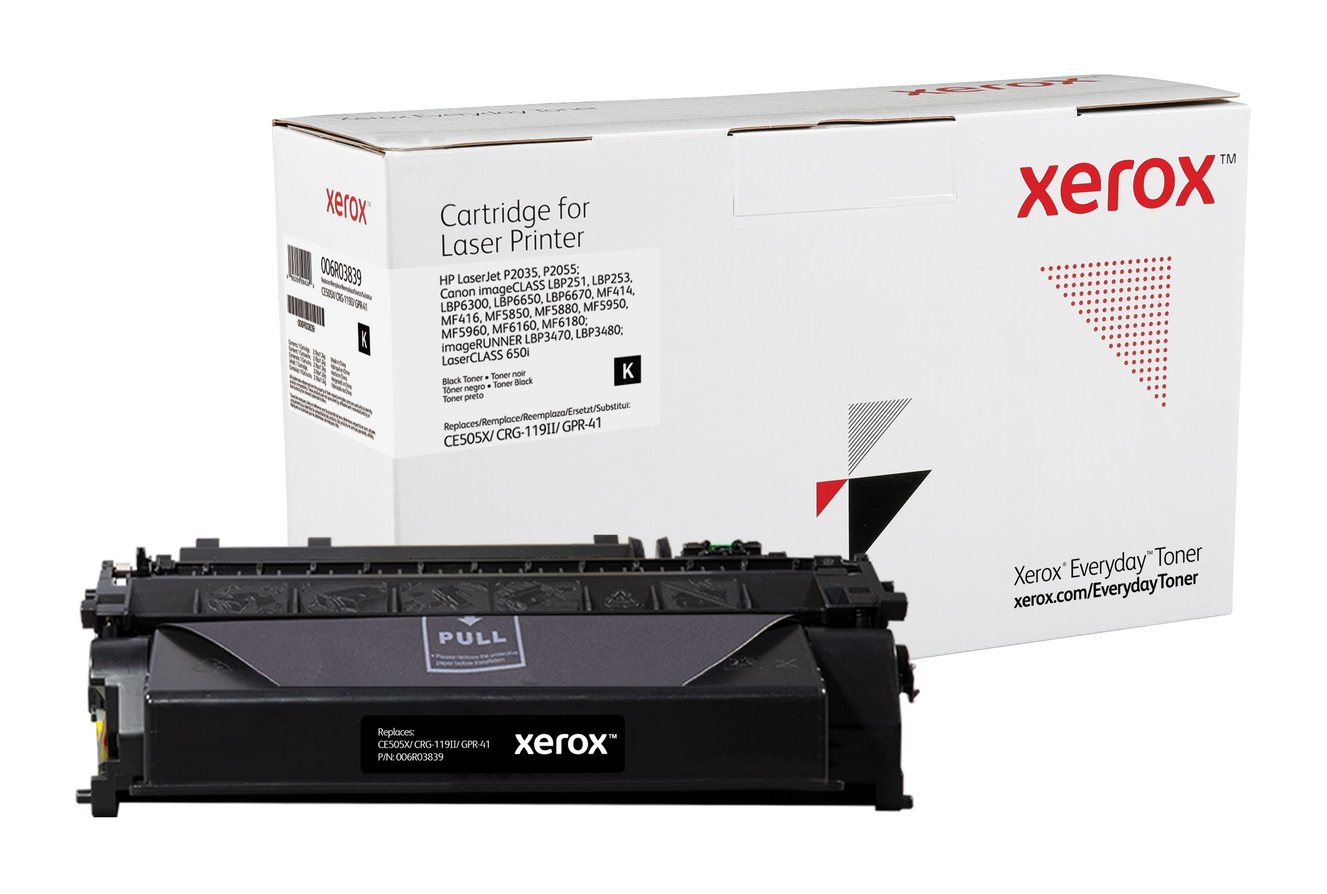 Image of Everyday Toner ™ di Xerox Nero compatibile con HP 05X (CE505X), High capacity 074