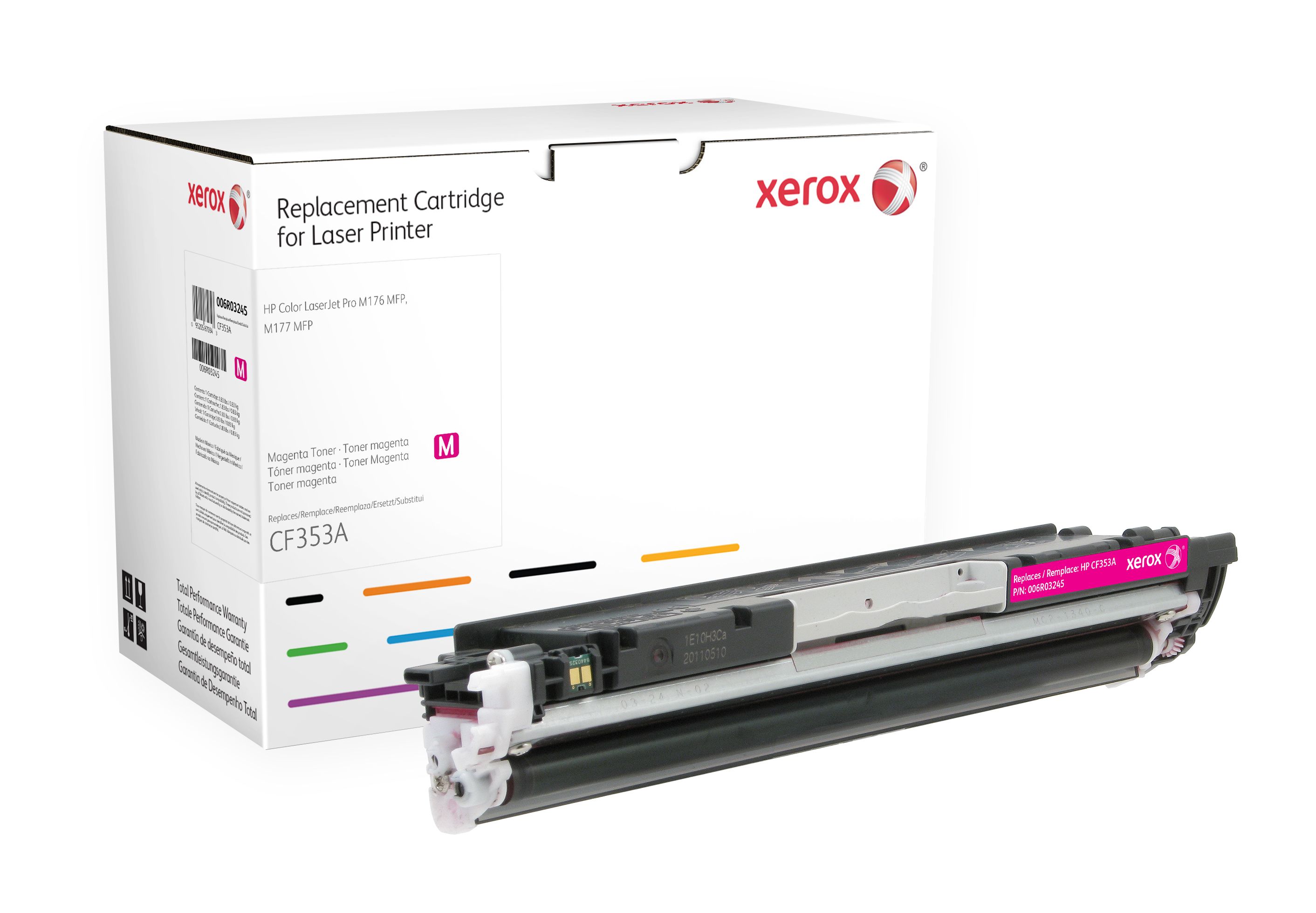 Image of Everyday Rigenerato Toner rigenerato Everyday™ di Xerox Magenta compatibile con HP 130A (CF353A), Capacità standard 074