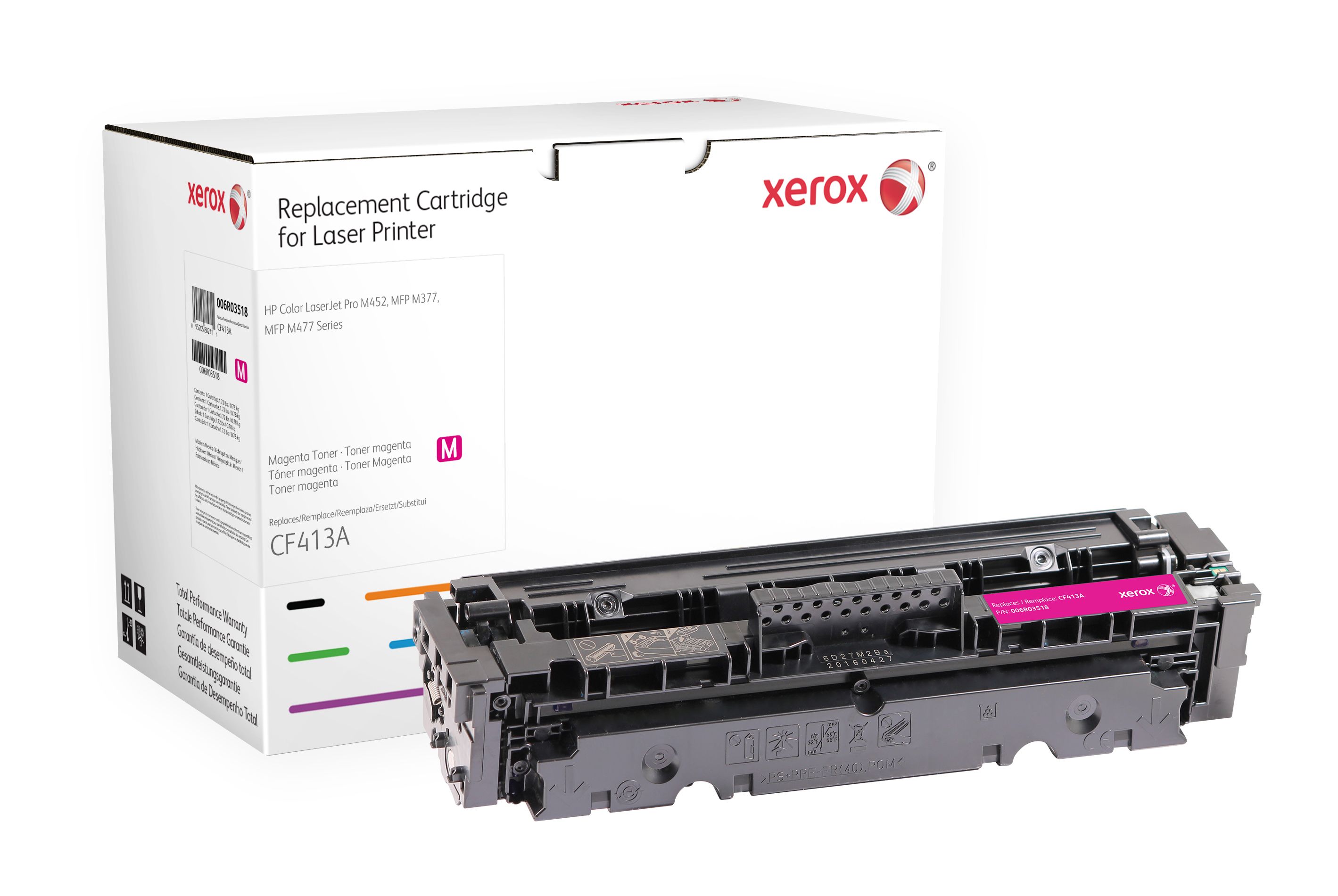 Image of Everyday Toner rigenerato ™ di Xerox Magenta compatibile con HP 410A (CF413A), Capacità standard 074