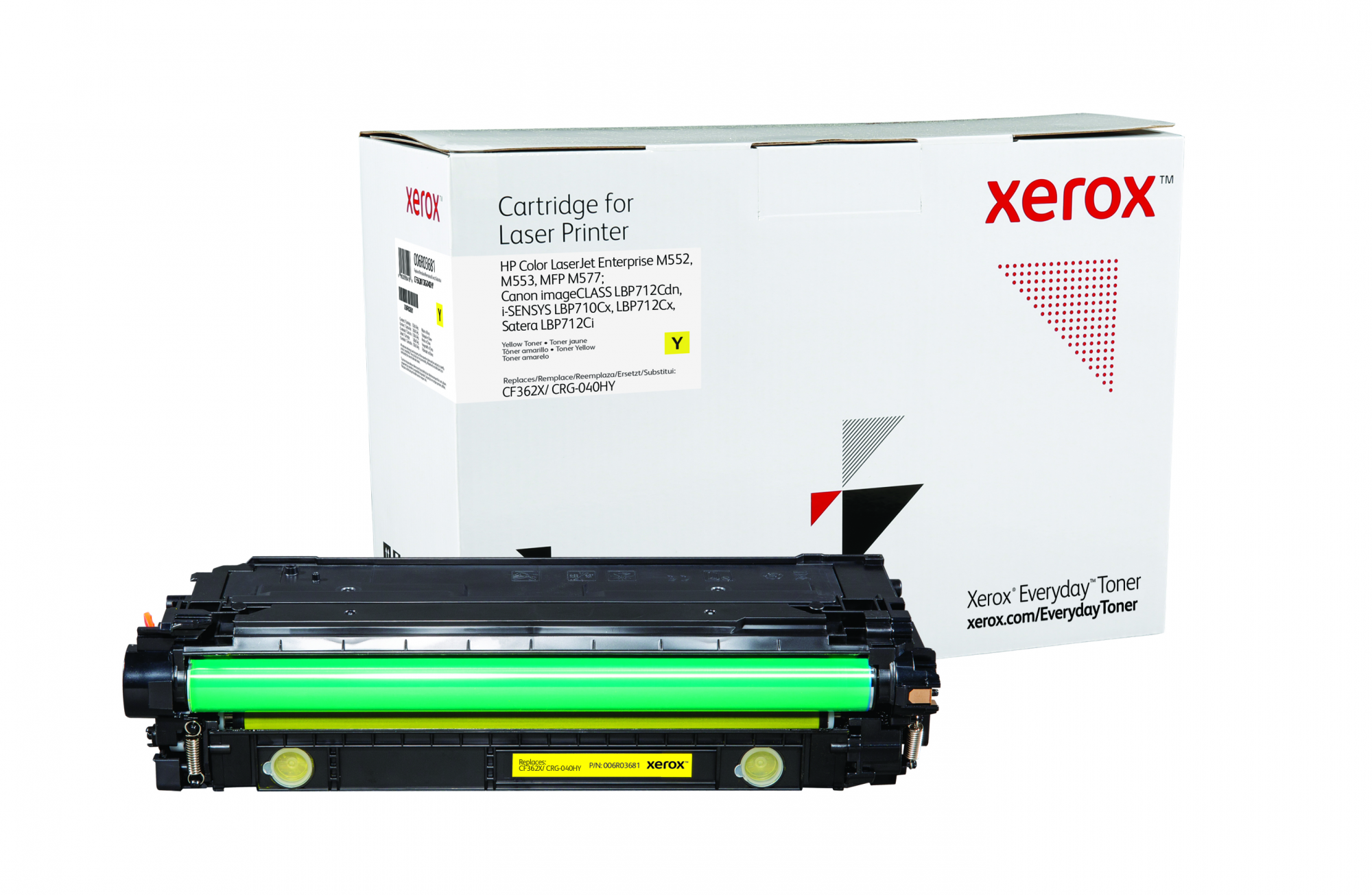 Image of Everyday Toner ™ di Xerox Giallo compatibile con HP 508X (CF362X), High capacity 074