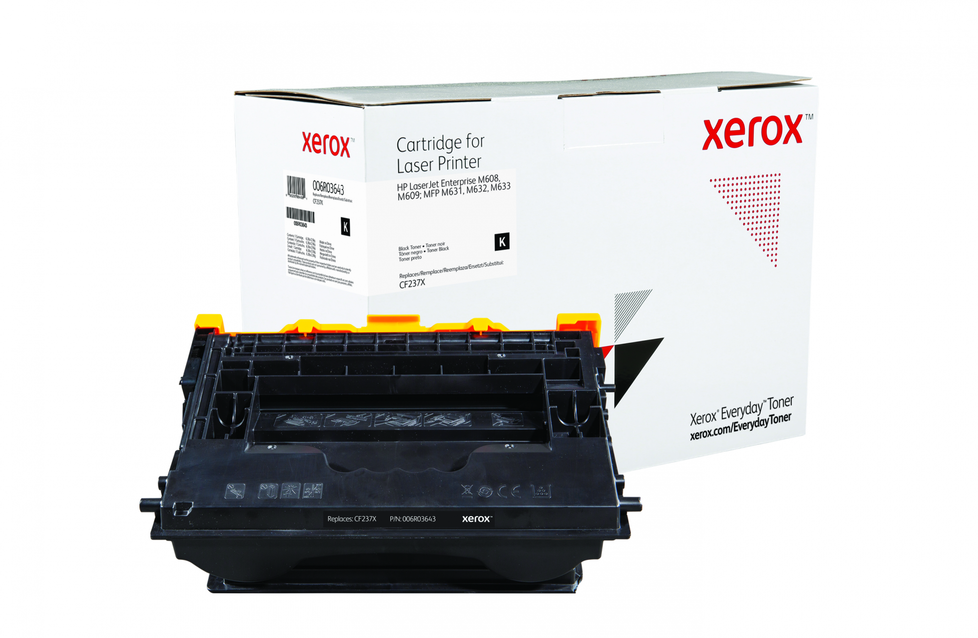 Image of Everyday Toner ™ di Xerox Nero compatibile con HP 37X (CF237X), High capacity 074