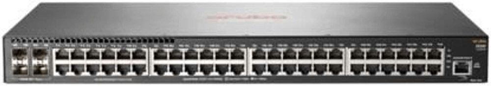 Image of Aruba, a Hewlett Packard Enterprise company Aruba 2930F 48G 4SFP+ Gestito L3 Gigabit Ethernet (10/100/1000) Grigio 1U 074