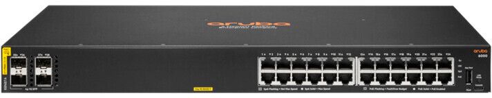 Image of Aruba 6000 24G Class4 PoE 4SFP 370W Switch 074