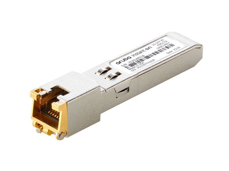 Image of ARUBA 1G SFP RJ45 T 100M CAT5E XCVR 074