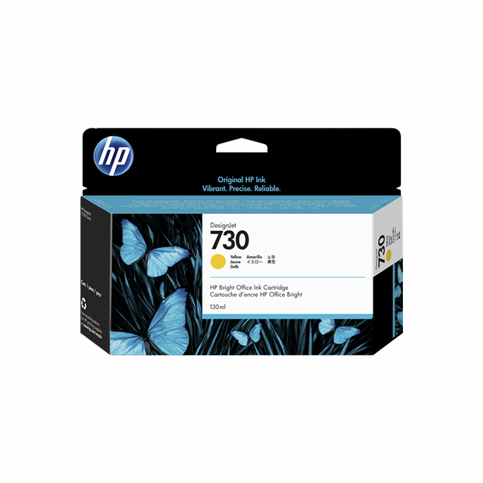 Image of HP Cartuccia di inchiostro giallo DesignJet 730 da 130 ml 074