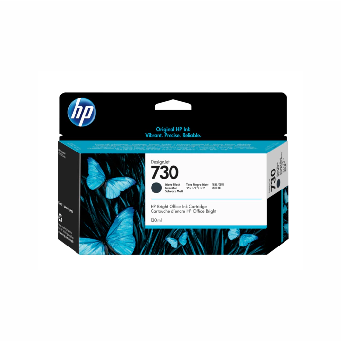 Image of HP Cartuccia di inchiostro nero opaco DesignJet 730 da 130 ml 074