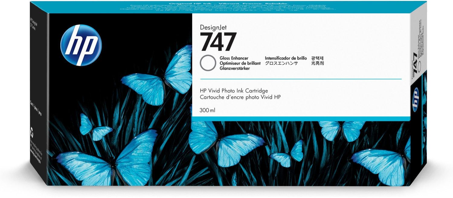 Image of HP Cartuccia di inchiostro 747 DesignJet Gloss Enhancer da 300 ml 074