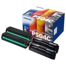 Image of Samsung Confezione da 4 cartucce toner originali HP CLT-P504C (ciano/magenta/giallo/nero) 074