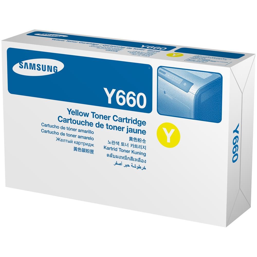 Image of Samsung CLP-Y660B High Yield Giallo Toner Cartridge toner 1 pz Originale Giallo 074