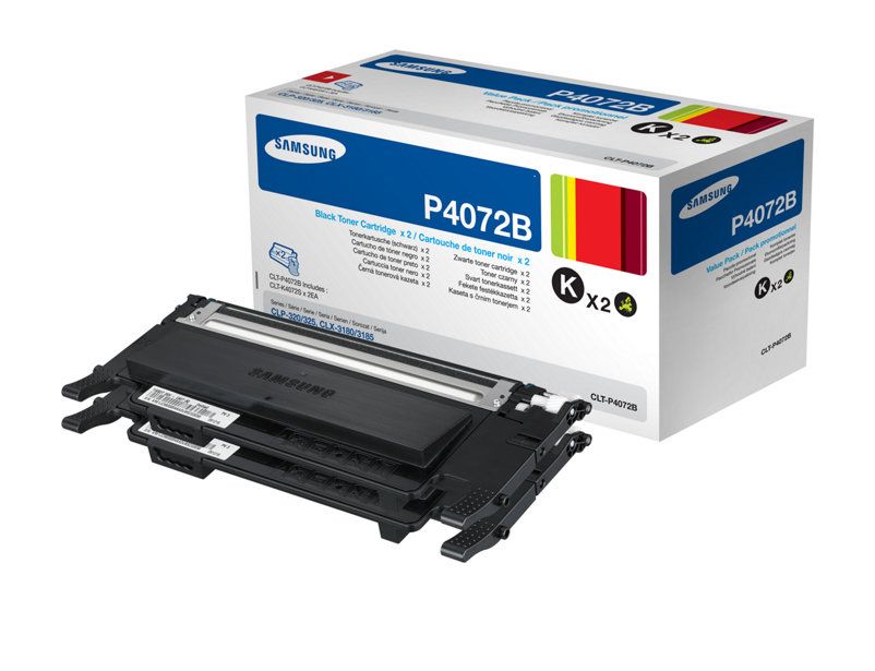 Image of Samsung Confezione da 2 cartucce toner nero originali CLT-P4072B 074