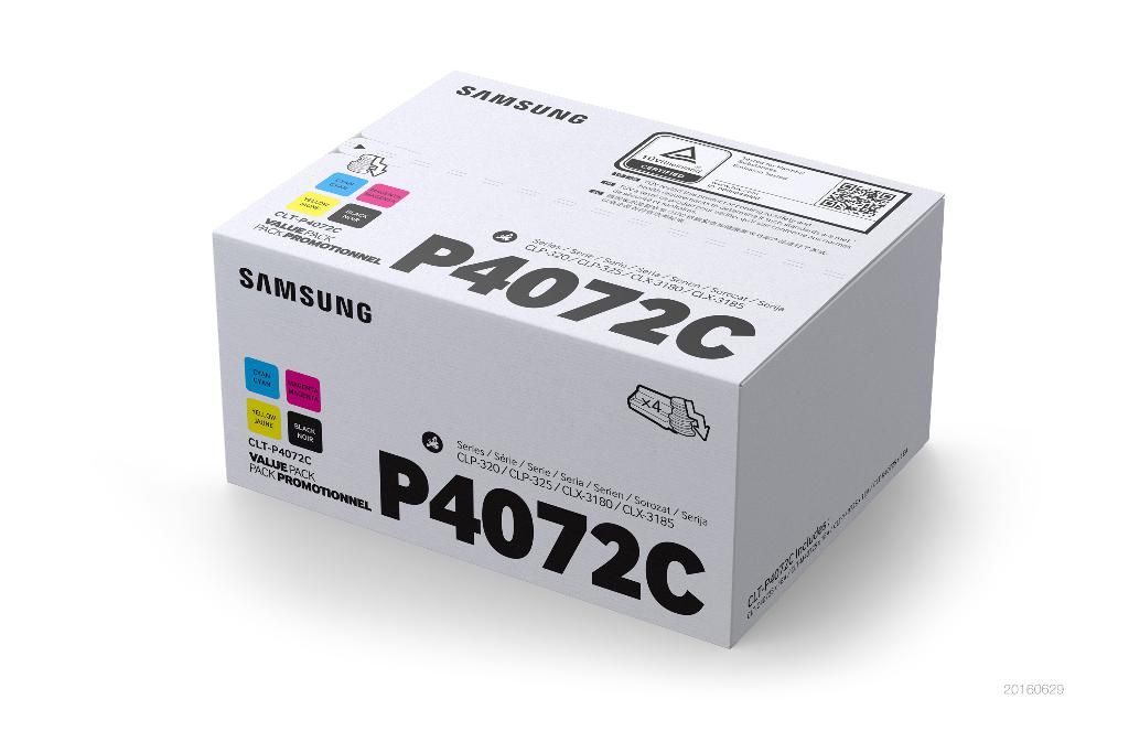 Image of Samsung Confezione da 4 cartucce toner originali HP CLT-P4072C (ciano/magenta/giallo/nero) 074