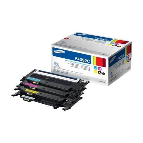 Image of Samsung Confezione da 4 cartucce toner nero/ciano/magenta/giallo originali CLT-P4092C 074