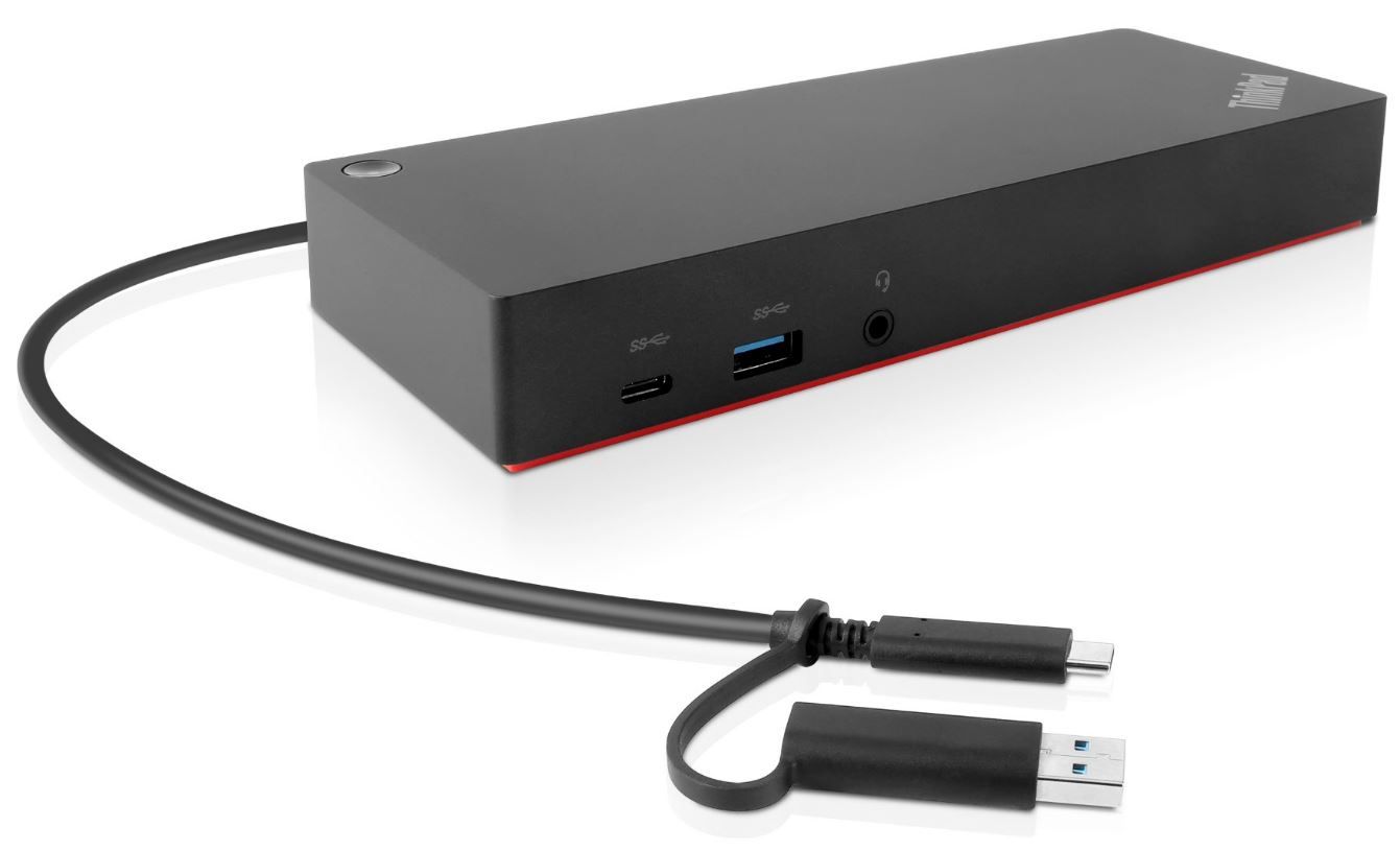 Image of Origin Storage 40AF0135EU replicatore di porte e docking station per laptop USB 3.2 Gen 1 (3.1 Gen 1) Type-A + Type-C Antracite, Rosso 074