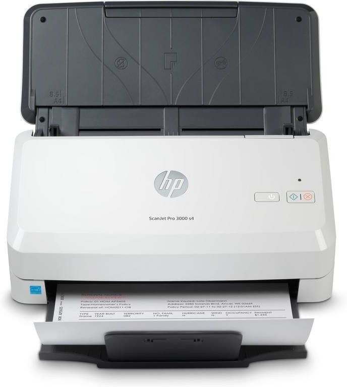 Image of HP Scanjet Pro 3000 s4 Scanner a foglio 600 x 600 DPI A4 Nero, Bianco 074