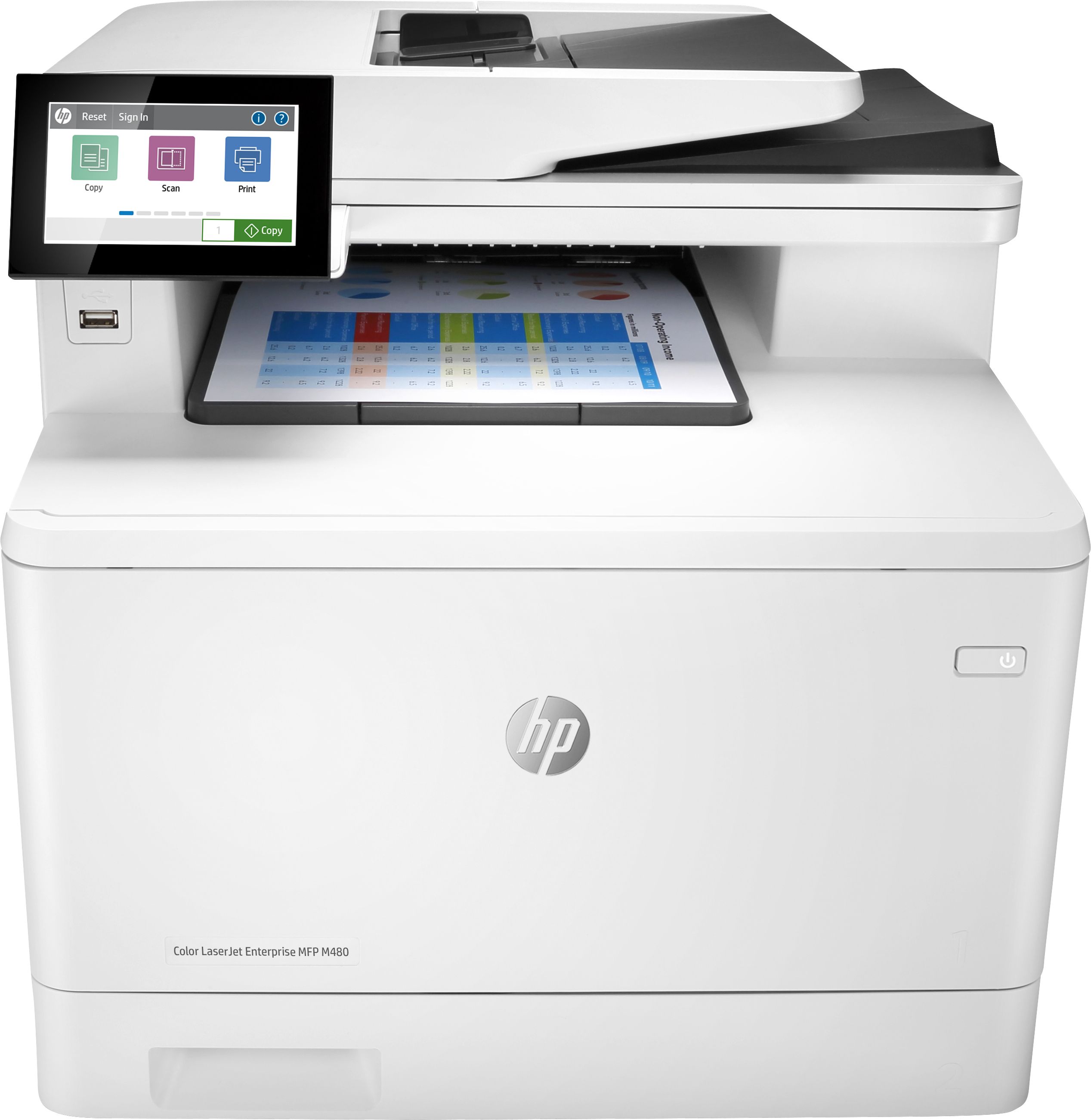 Image of HP Color LaserJet Enterprise Stampante multifunzione Enterprise Color LaserJet M480f 074