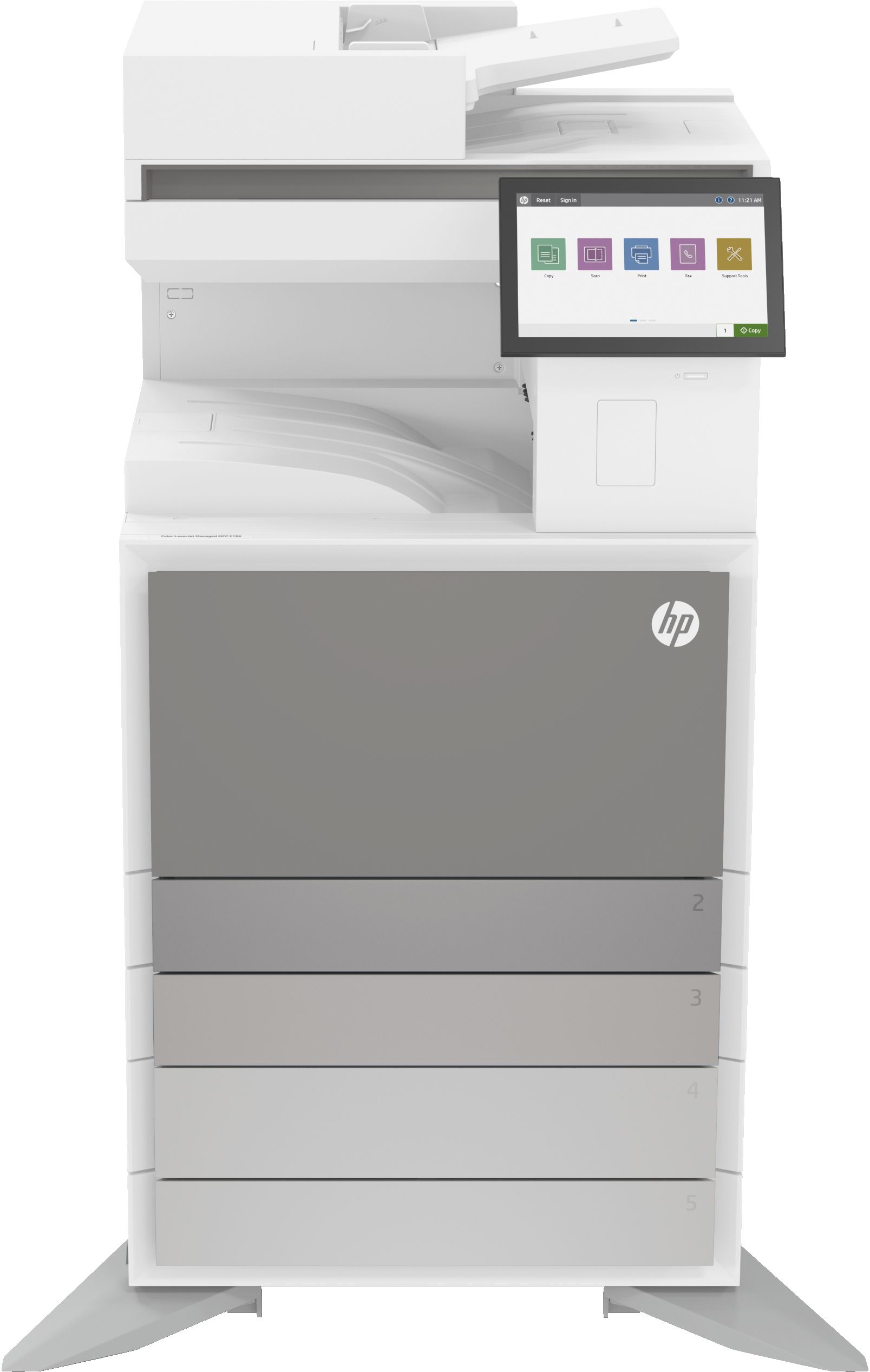 Image of HP LaserJet Stampante multifunzione Managed Color E786dn 074