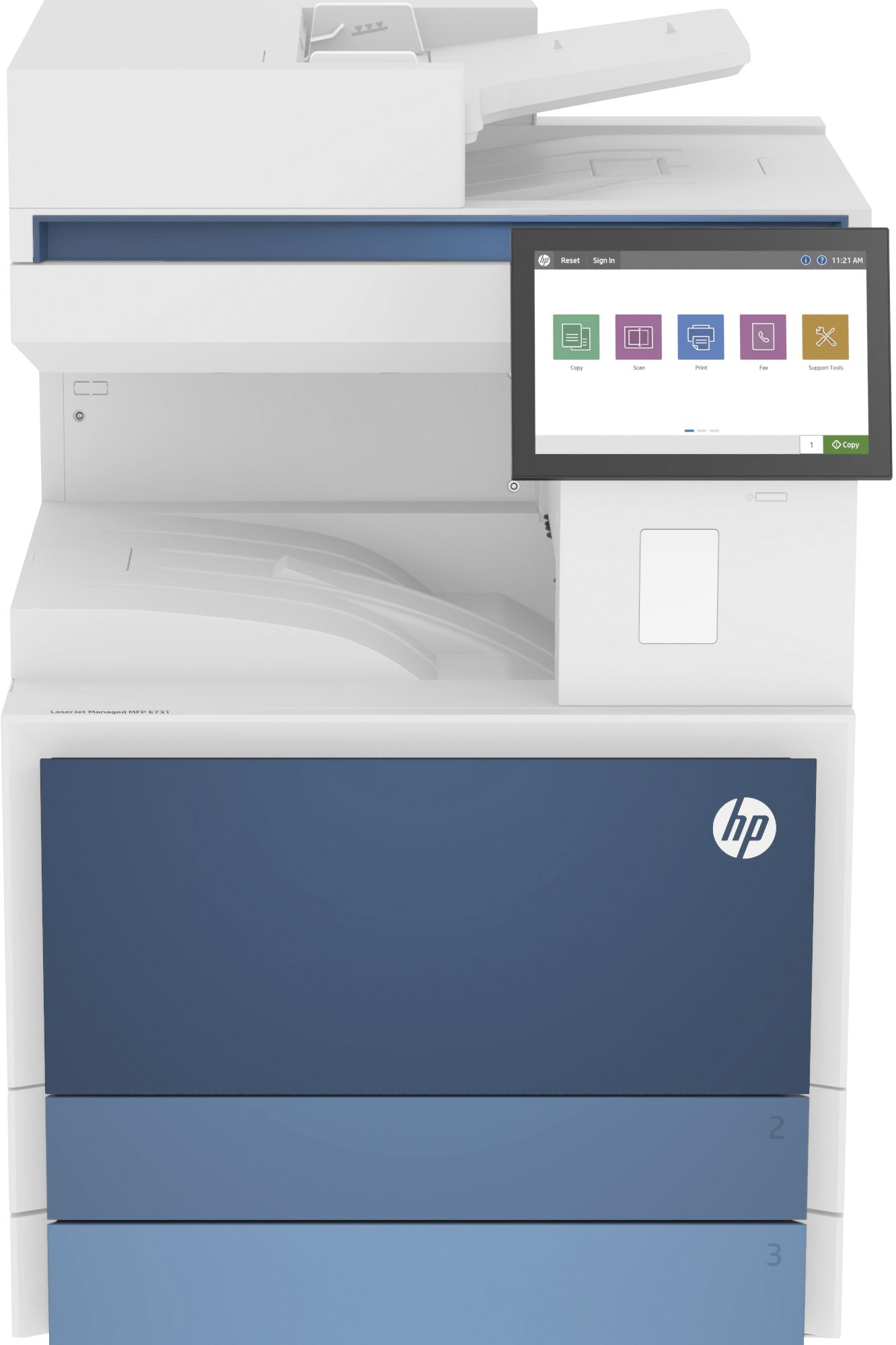 Image of HP LaserJet Stampante multifunzione Managed E731dn 074