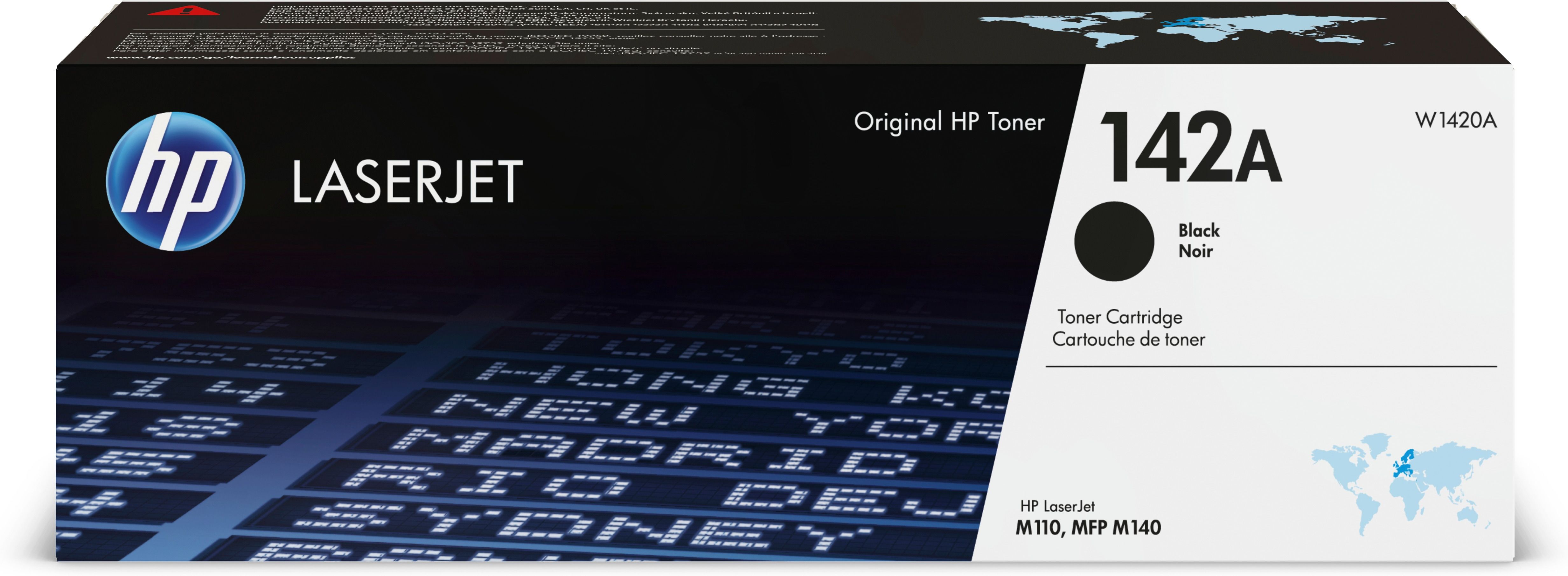 Image of HP Cartuccia toner nero originale LaserJet 142A 074