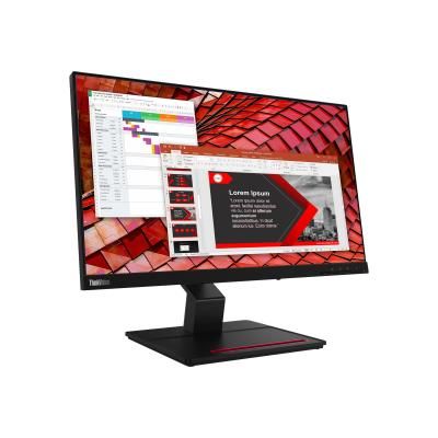 Image of Lenovo ThinkVision T24t-20 LED display 60,5 cm (23.8") 1920 x 1080 Pixel Full HD Touch screen Capacitivo Nero 074