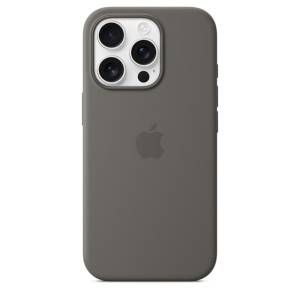 Image of Apple iPhone 16 Pro Silicone Case MagSafe Stone grigio MYYL3ZM/A 074