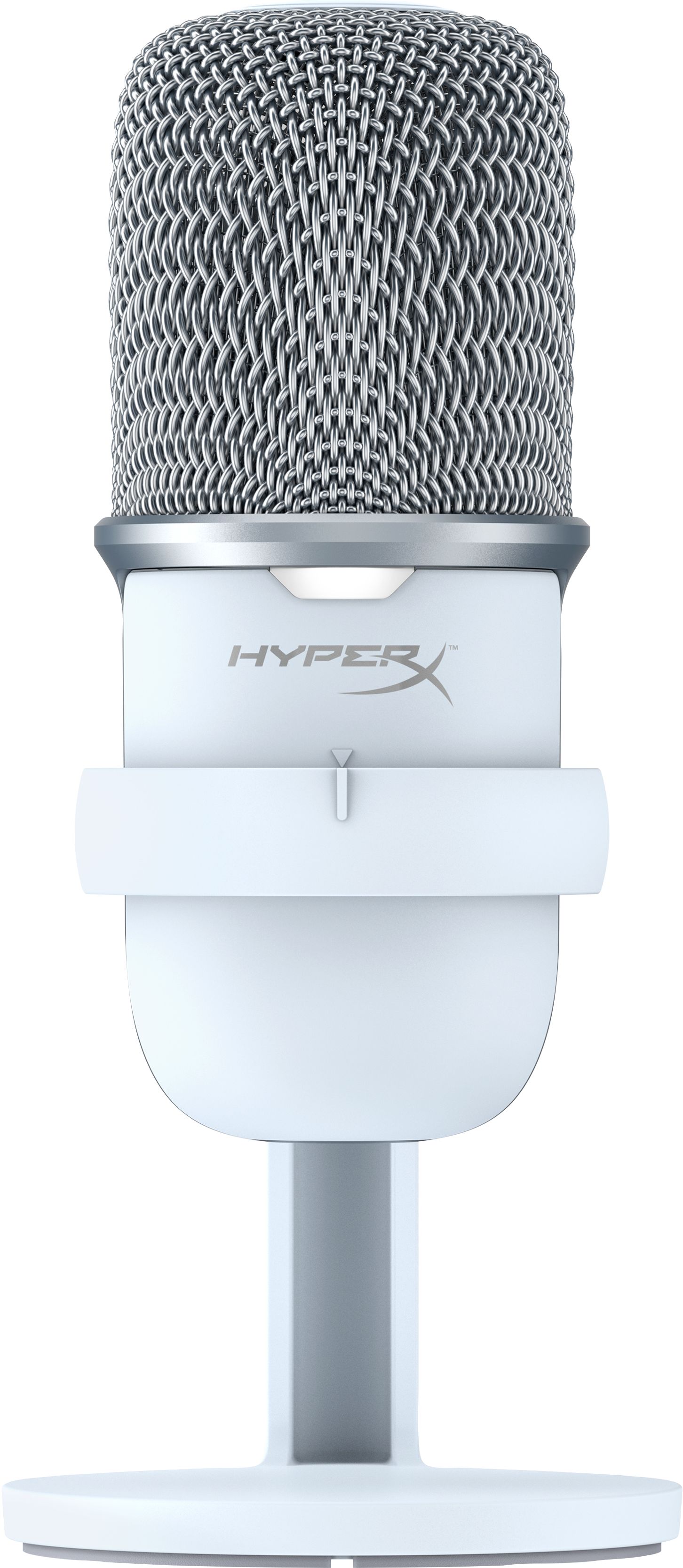 Image of HyperX SoloCast - USB Microphone (bianco) Bianco Microfono per console di gioco 074