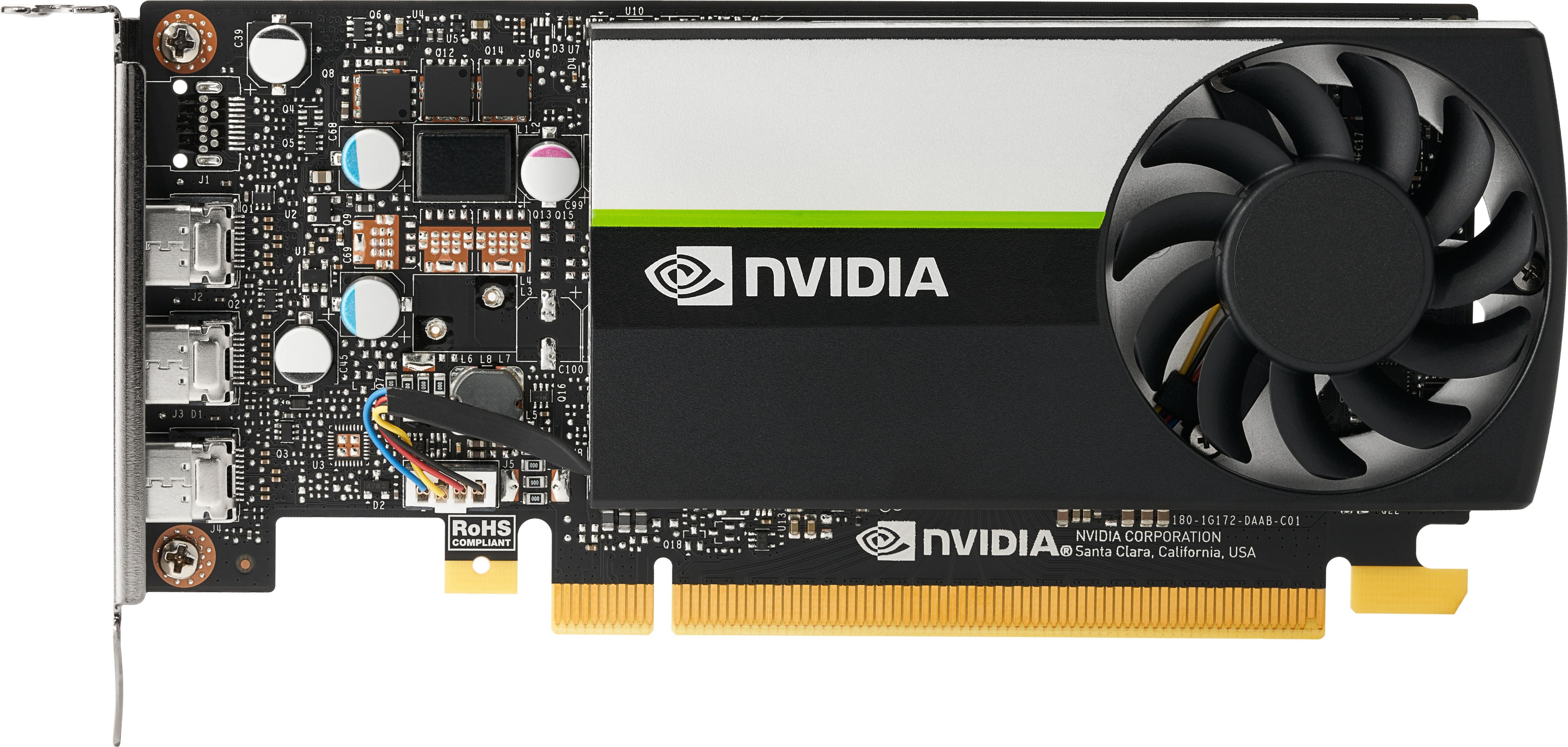 Image of HP NVIDIA T400 4 GB 3mDP GDDR6 074