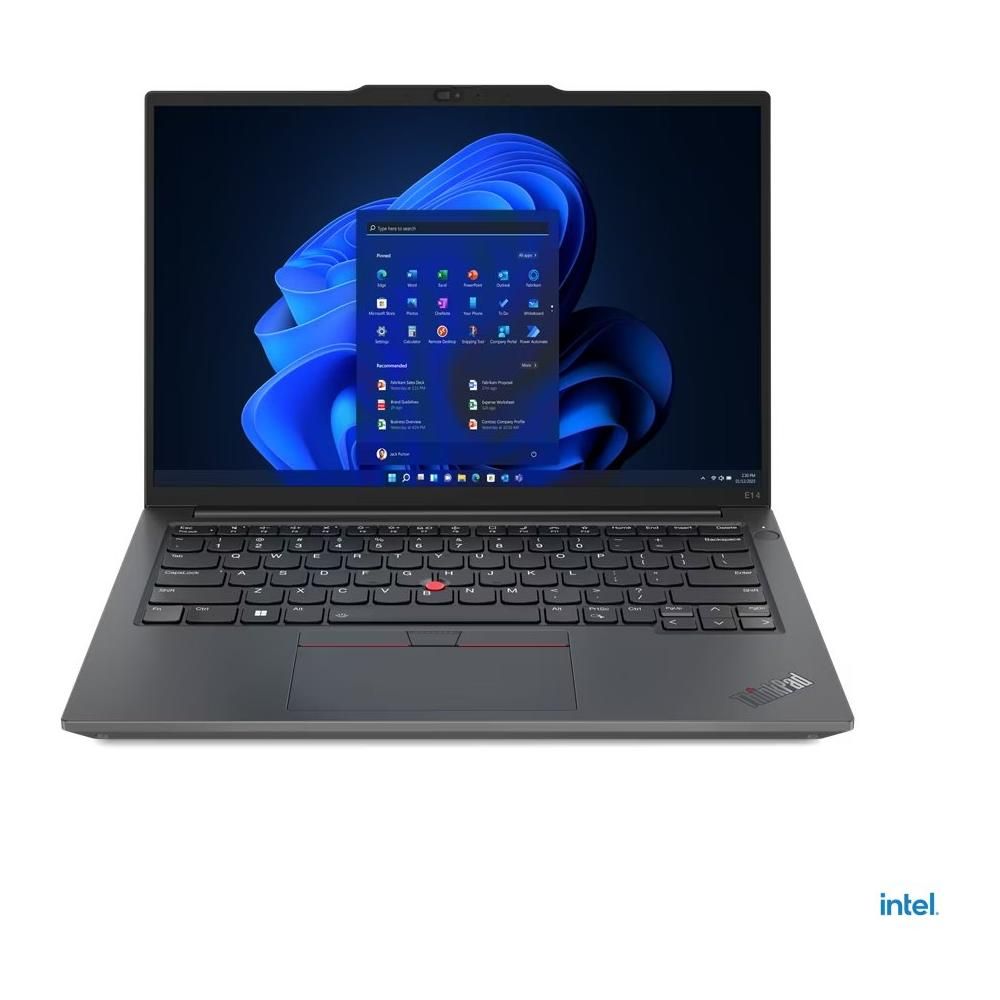 Image of Lenovo ThinkPad E14 Gen 5 (Intel) Intel® Core™ i7 i7-1355U Computer portatile 35,6 cm (14") WUXGA 16 GB DDR4-SDRAM 512 GB SSD Wi-Fi 6 (802.11ax) Windows 11 Pro Nero 074