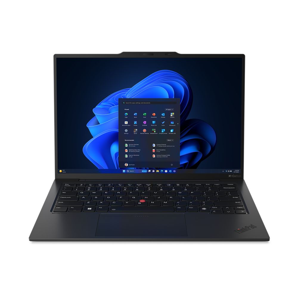 Image of Lenovo ThinkPad X1 Carbon Gen 12 Intel Core Ultra 7 155U Computer portatile 35,6 cm (14") WUXGA 32 GB LPDDR5x-SDRAM 2 TB SSD Wi-Fi 6E (802.11ax) Windows 11 Pro Nero 074