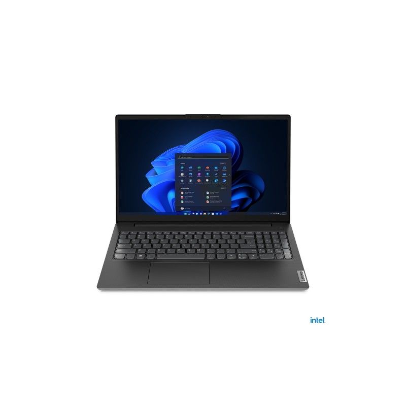 Image of Lenovo V V15 Intel® Core™ i5 i5-12500H Computer portatile 39,6 cm (15.6") Full HD 8 GB DDR4-SDRAM 256 GB SSD Wi-Fi 6 (802.11ax) Windows 11 Pro Nero 074