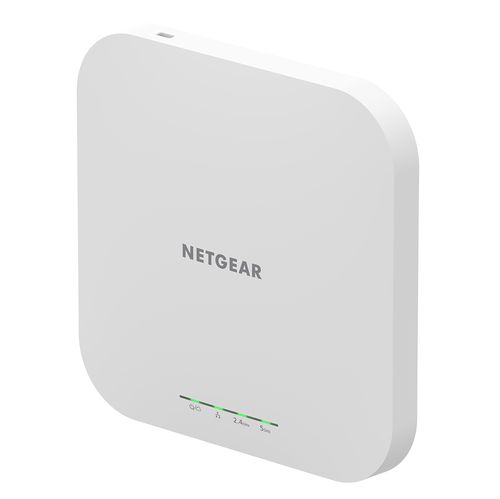 Image of NETGEAR Insight Cloud Managed WiFi 6 AX1800 Dual Band Access Point (WAX610) 1800 Mbit/s Bianco Supporto Power over Ethernet (PoE) 074