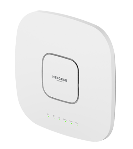 Image of NETGEAR Insight Cloud Managed WiFi 6 AX6000 Tri-band Multi-Gig Access Point (WAX630) 6000 Mbit/s Bianco Supporto Power over Ethernet (PoE) 074