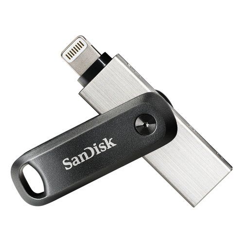 Image of Chiavetta USB Sandisk SDIX60N-128G-GN6NE IXPAND 128GB nero e argento 074