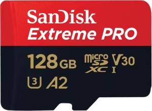 Image of EXTREME PRO MICROSDXC 128GB + SD 074