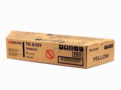 Image of KYOCERA TK-810Y toner 1 pz Originale Giallo 074