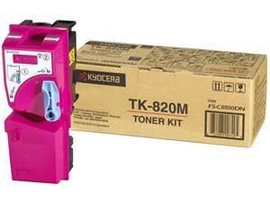 Image of KYOCERA TK-820M toner Originale Magenta 074